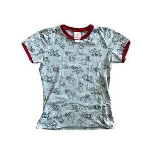Disney Pixar Womens XS Incredibles 2 Jack Jack Shirt Ringer Tee‎